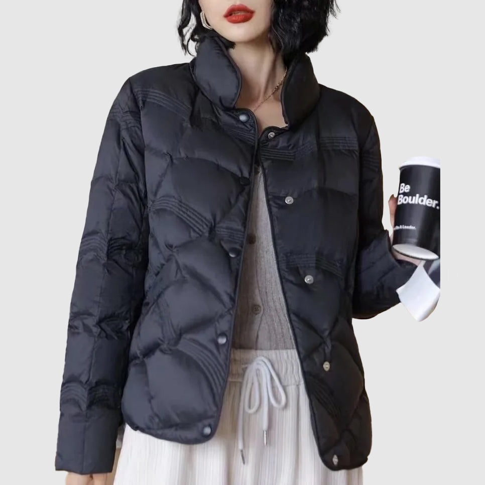Veste Hiver Femme Chaud et Légère - Coupe Détendue Isolante