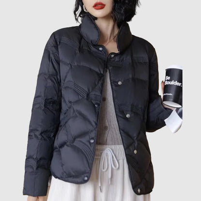 Veste Hiver Femme Chaud et Légère - Coupe Détendue Isolante