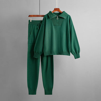 Ensemble 2 Pièces Féminin : Haut Zippé et Pantalon Sport pour Femme