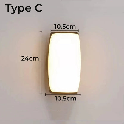 OmbraLuxe™ – Applique Murale Extérieure LED 20W Étanche et Élégante