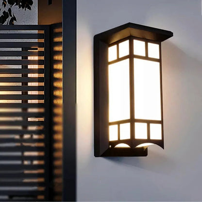 OmbraLuxe™ – Applique Murale Extérieure LED 20W Étanche et Élégante