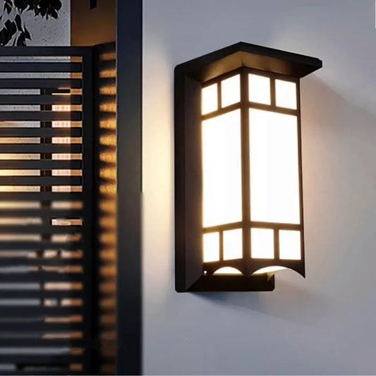 OmbraLuxe™ – Applique Murale Extérieure LED 20W Étanche et Élégante