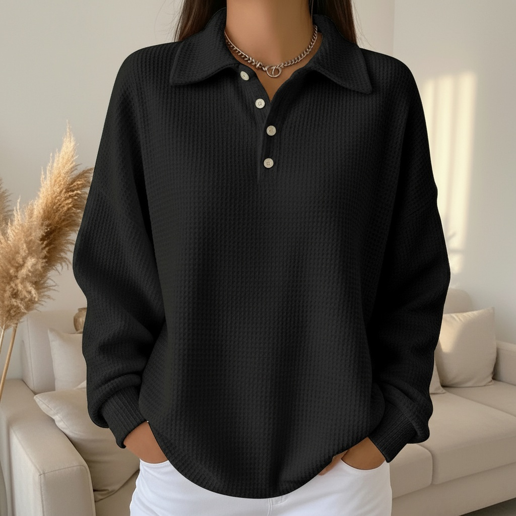 Pull Femme Rouge à Col V
