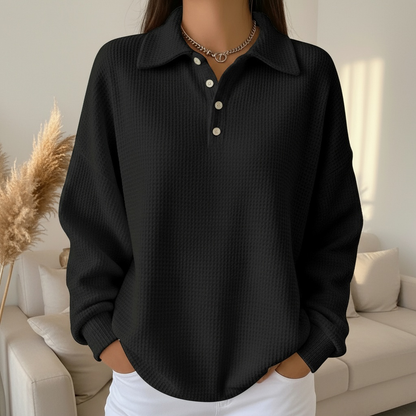 Pull Femme Rouge à Col V