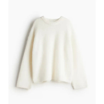 Pullover Oversized en Mohair Mélange Doux - BerlinGlamour