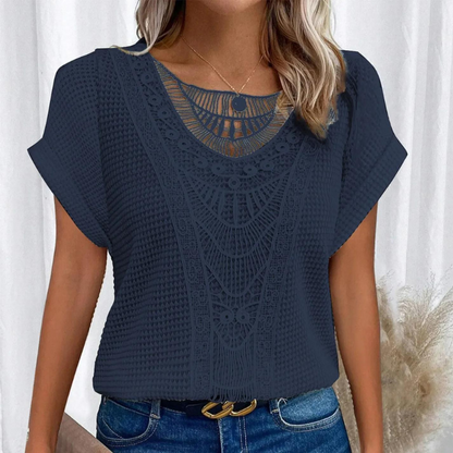 Top en Dentelle Féminin Chic et Élégant