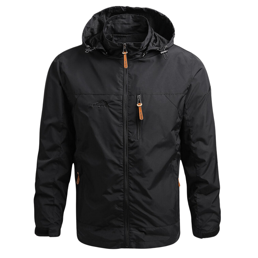 Parka Homme Imperméable Noir Hiver - PanierRoyale