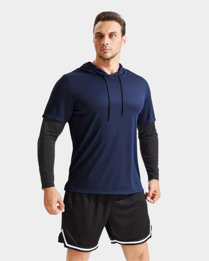 Sweat à Capuche Respirant pour Running Confortable