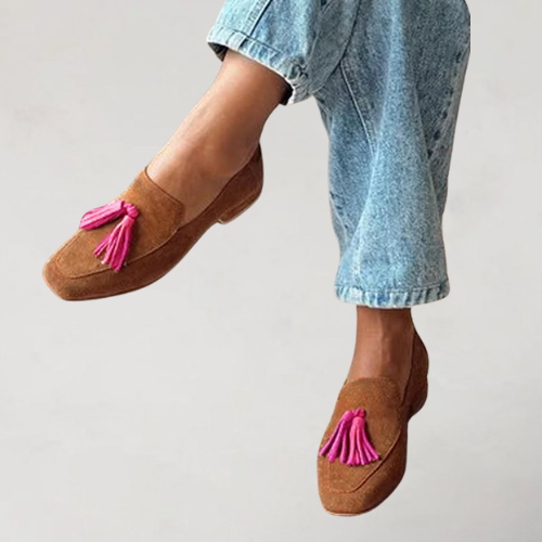 Mocassins Femmes Élégants à Bout Rond pour Bureau et Ville - PanierRoyale
