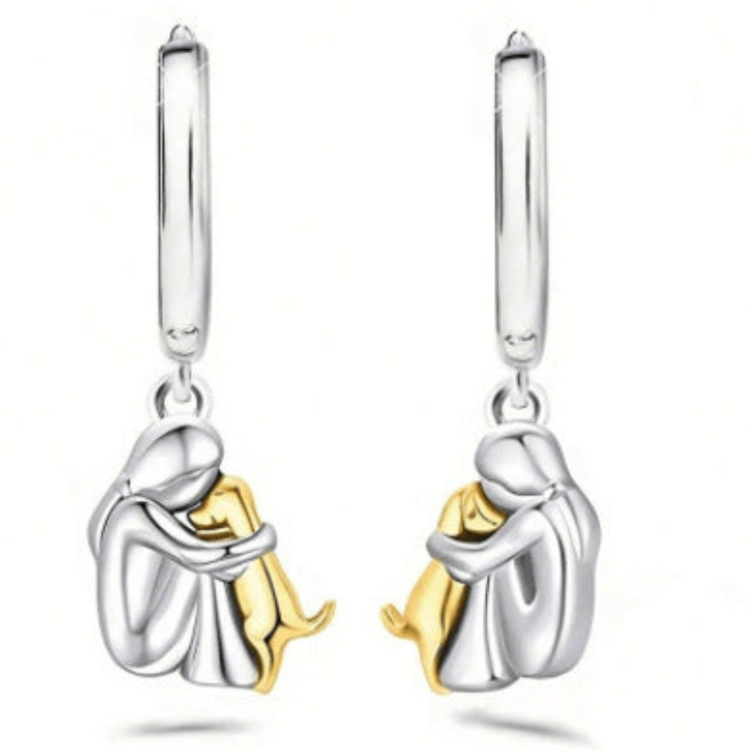 Collier Unisexe Bijou Symbolique Design pour Amoureux des Chiens