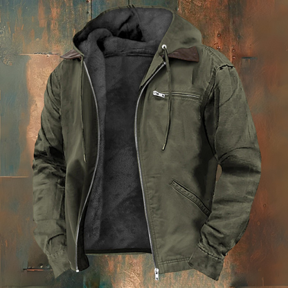 Veste d'Hiver Homme – Parka Légère avec Capuche et Style Outdoor