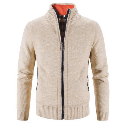 Cardigan Homme Hiver Éléggant et Chaud en Laine