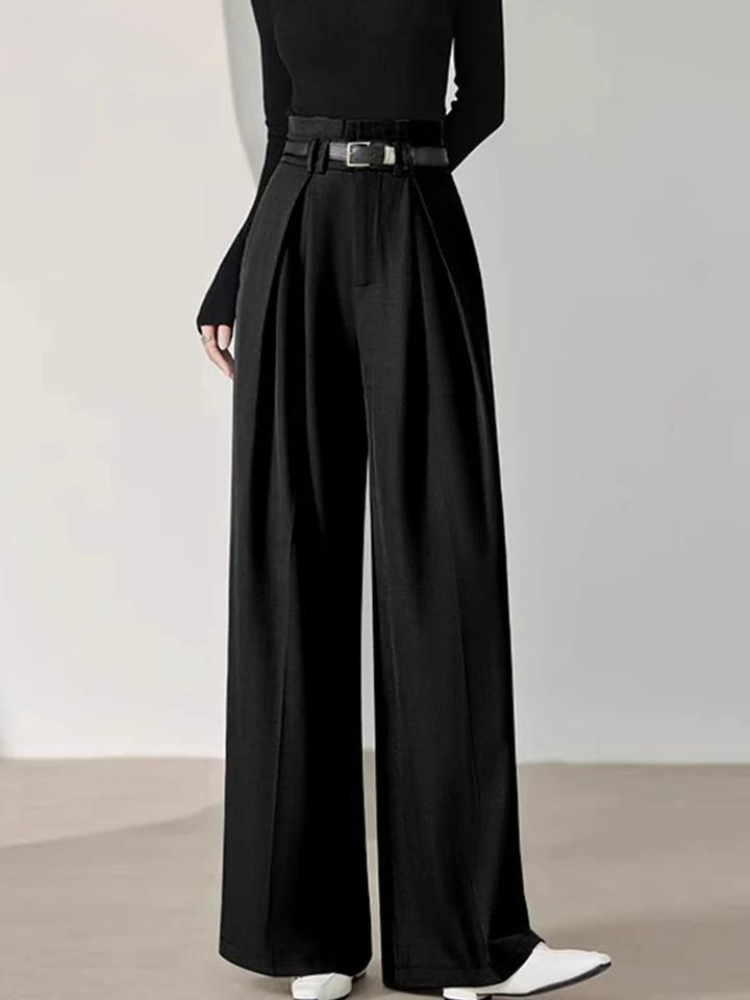 Pantalon Femme Évasé Confortable pour Femme - BerlinGlamour