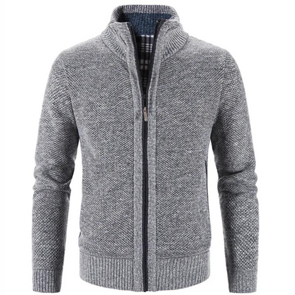 Cardigan Homme Hiver Éléggant et Chaud en Laine