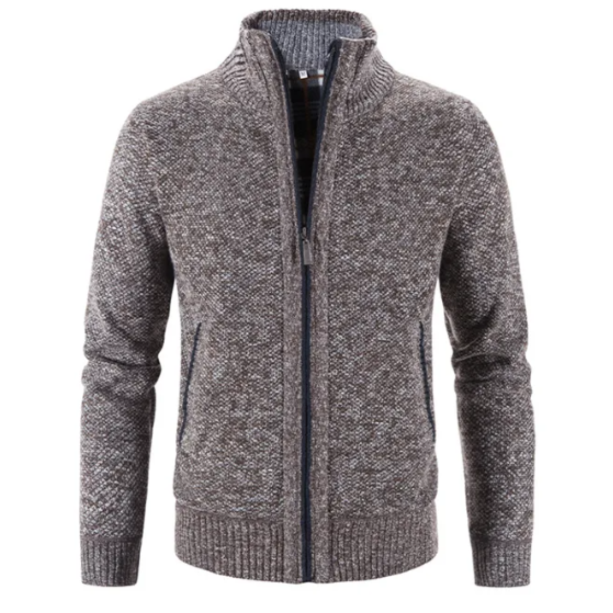 Cardigan Homme Hiver Éléggant et Chaud en Laine