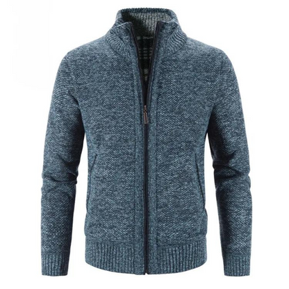 Cardigan Homme Hiver Éléggant et Chaud en Laine