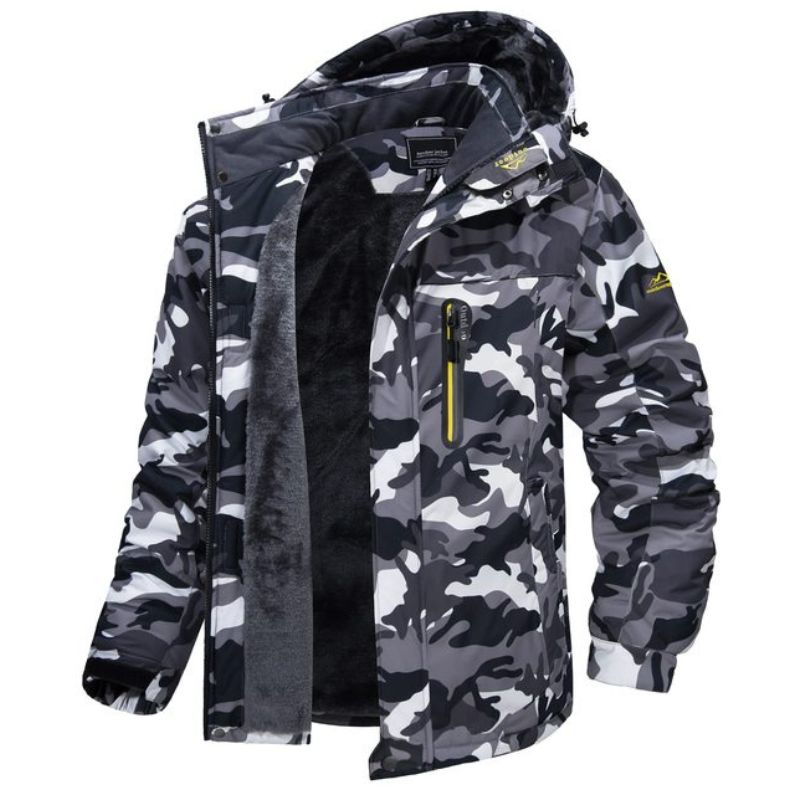 Veste homme hivernale imperméable et isolée