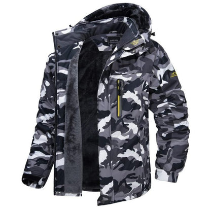 Veste homme hivernale imperméable et isolée