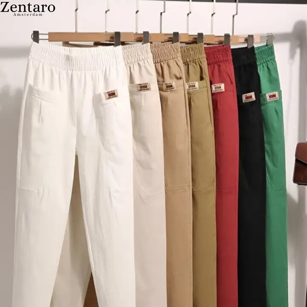 Pantalon Femme Coton Confort - Coupe Relâchée et Résistant - PanierRoyale