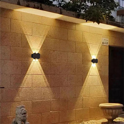 Opulus™ – Applique Murale LED Étanche IP65 pour Intérieur et Extérieur