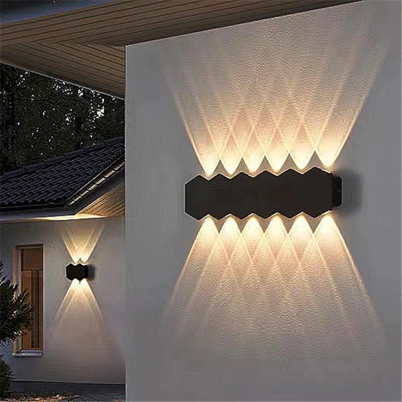 Opulus™ – Applique Murale LED Étanche IP65 pour Intérieur et Extérieur