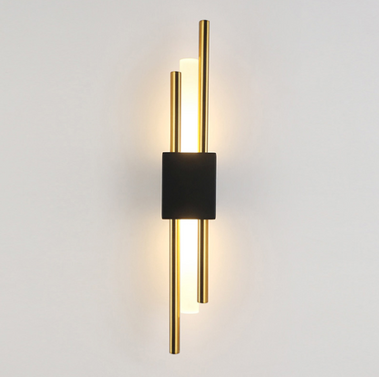 Oralis™ – Applique Murale LED Dorée & Noire Moderne Design Élégant