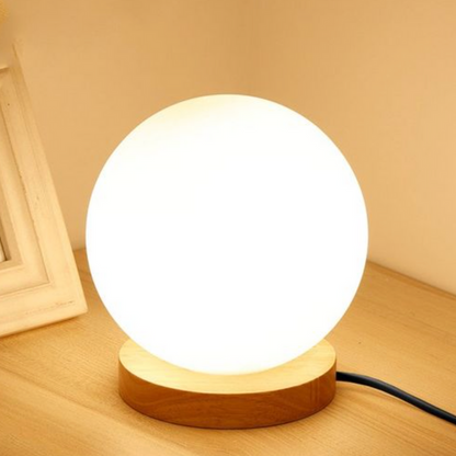 Orbilum™ – lampe de table lueur douce en globe dépoli