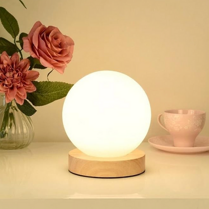 Orbilum™ – lampe de table lueur douce en globe dépoli