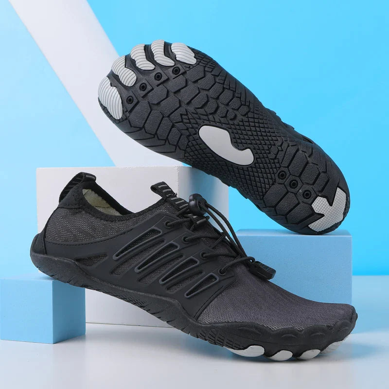 OrthoBox™ – Chaussures Aquatiques Souples et Plates