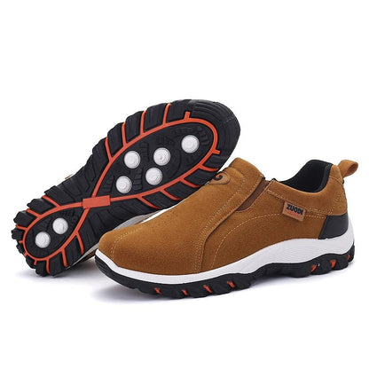 Bottes Randonnée Homme Brun avec Semelle Anti-Dérapante - PanierRoyale