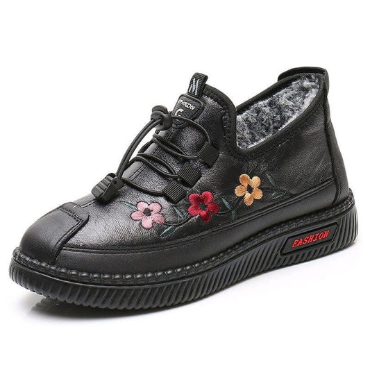 OrthoLux - Mocassins Orthopédiques Doublés de Fourrure