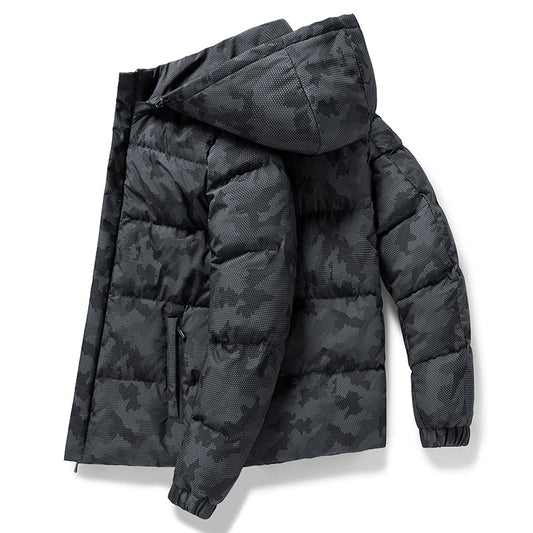Parka Ski Homme Motif Montagne - BerlinGlamour