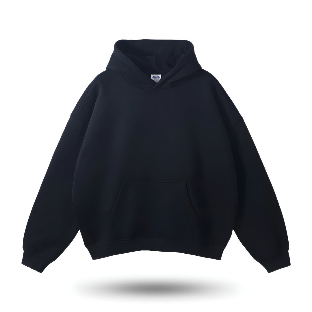 Sweat à capuche gris uni et confortable pour homme et femme