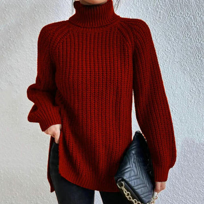 Pull Col Roulé Doux et Confortable
