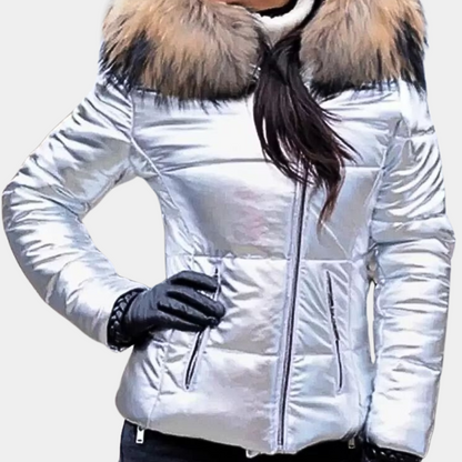 ISANA - Manteau Rembourré à Capuche pour Femmes