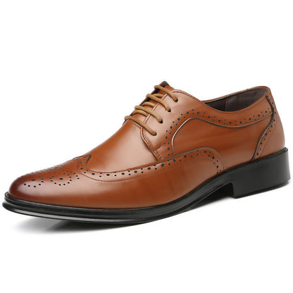 Chaussures Richelieu Homme Classiques Lacets Cuir - PanierRoyale