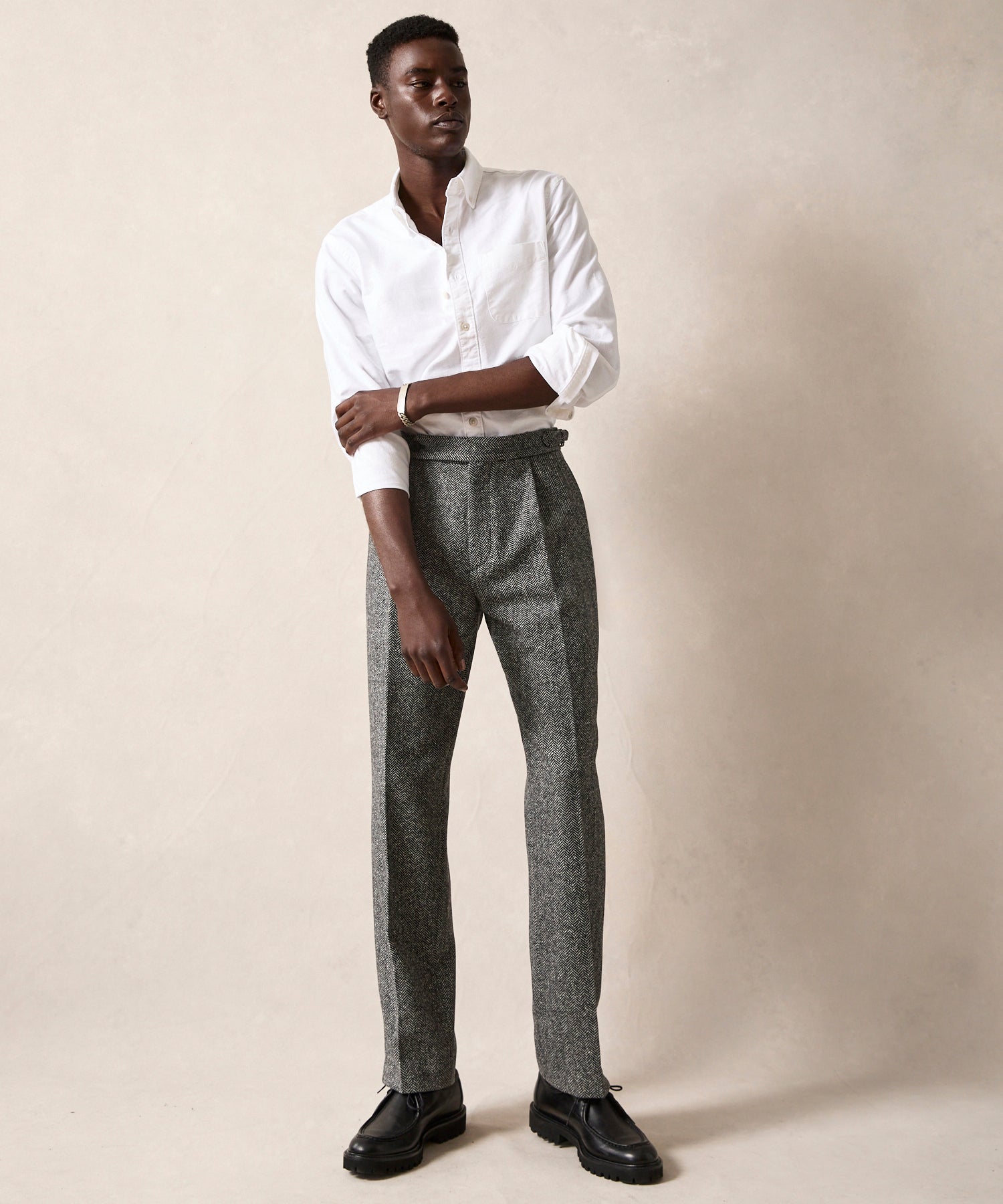 Pantalon Costume Homme Élastique Noir Slim Fit - PanierRoyale