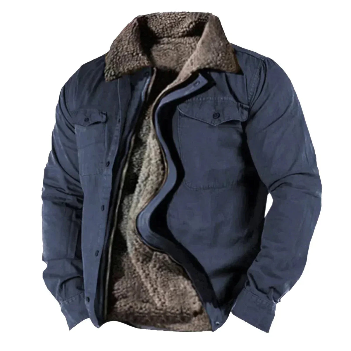 Veste Hiver Doublée et Imperméable Chaude