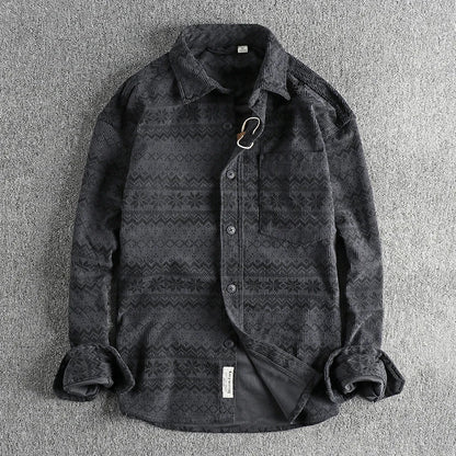 Chemise Homme Décontractée Style Vintage