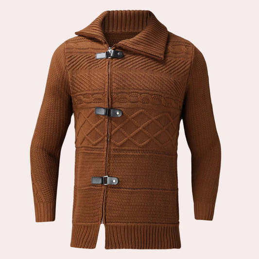 Pull Homme Col Roulé en Laine Mérinos Chaud - BerlinGlamour