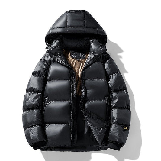 Doudoune Homme Hiver avec Capuche Chaude et Légère - BerlinGlamour