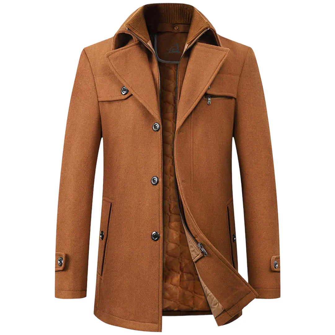 Manteau Homme Hiver Noir Tailleur