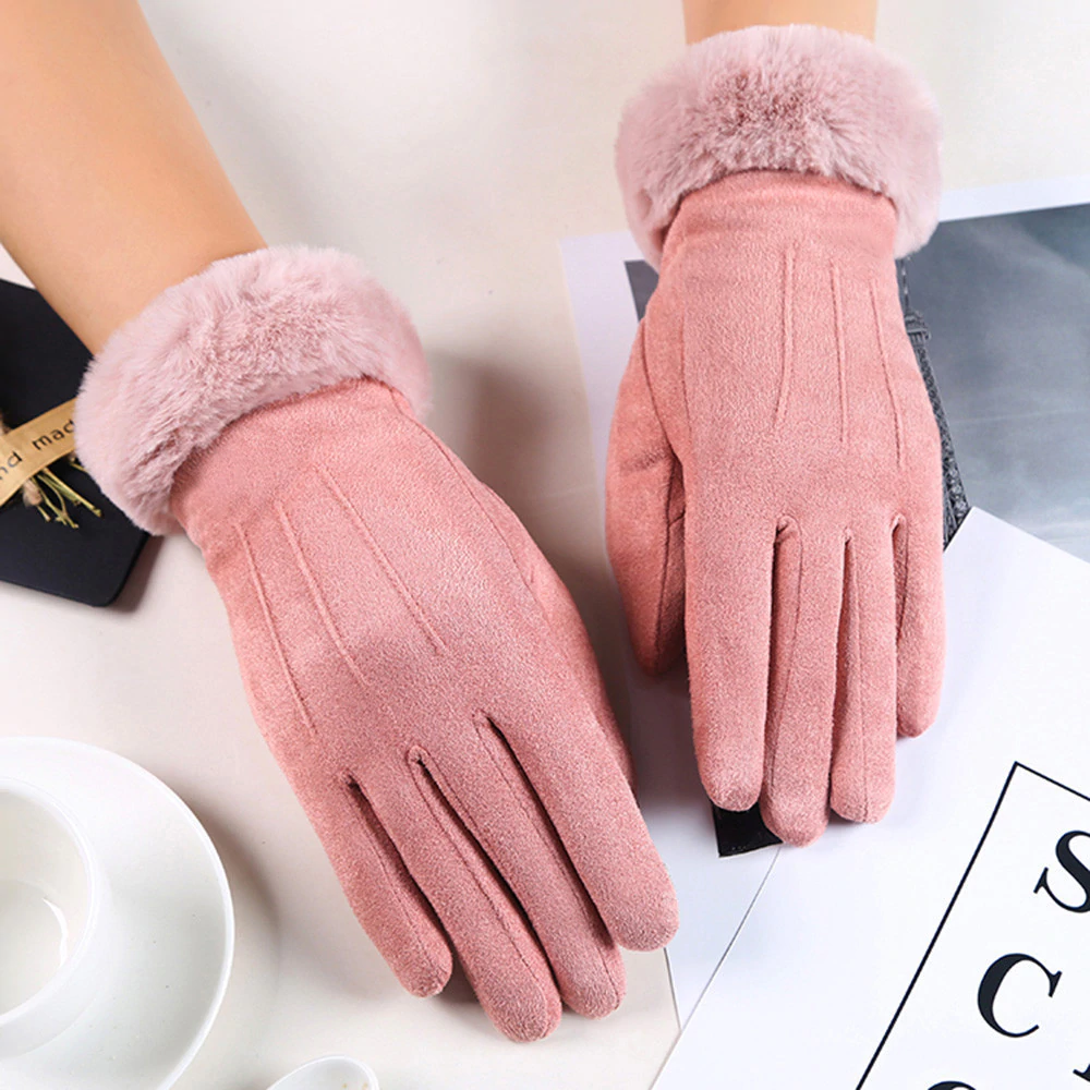 Gants Hiver Femmes Chauds et Élastiqués - PanierRoyale