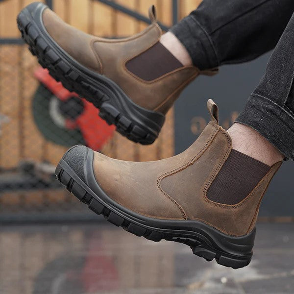 Bottes Chelsea Homme Étanches et Antidérapantes