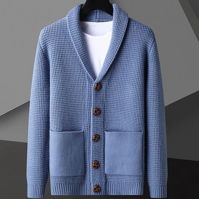 Pull Homme Hiver en Laine - Style Détente Vintage