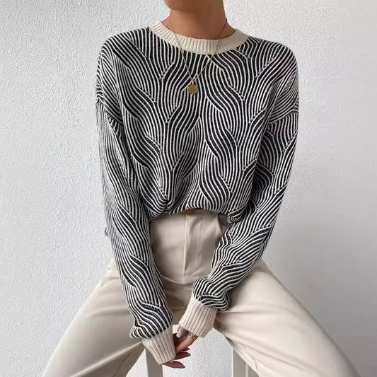 Pull Femme Tricot Col Roulé Chaud et Confortable - BerlinGlamour
