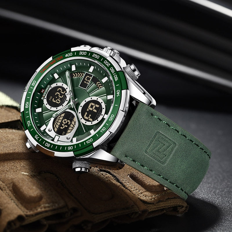 Montre Homme Marine Élégante et Résistante