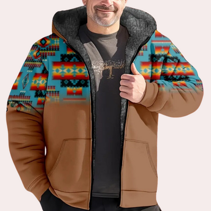 KULANI - Manteau d'Hiver à Capuche pour Hommes