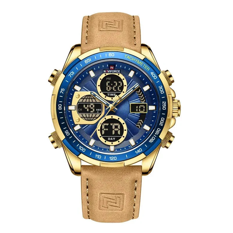 Montre Homme Marine Élégante et Résistante