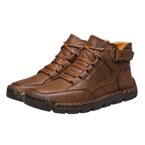 Chaussures de Randonnée Homme en Cuir Confortable